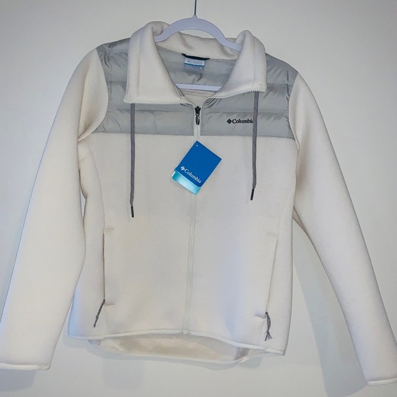 Columbia Jackets & Blazers - Columbia, Omniwick Cream/Grey brand jacket